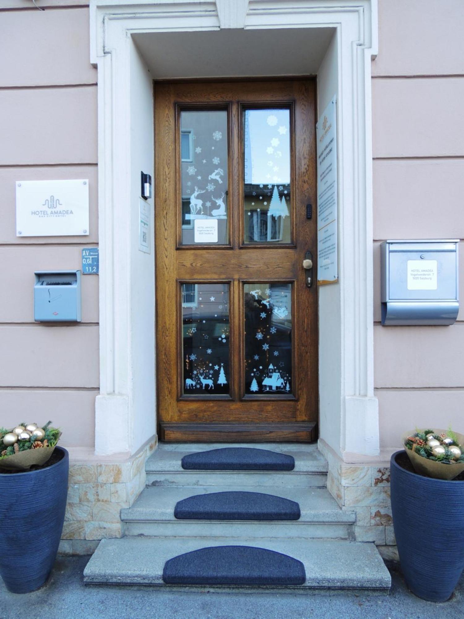 Amadea - Cityhotel Salzburgo Exterior foto